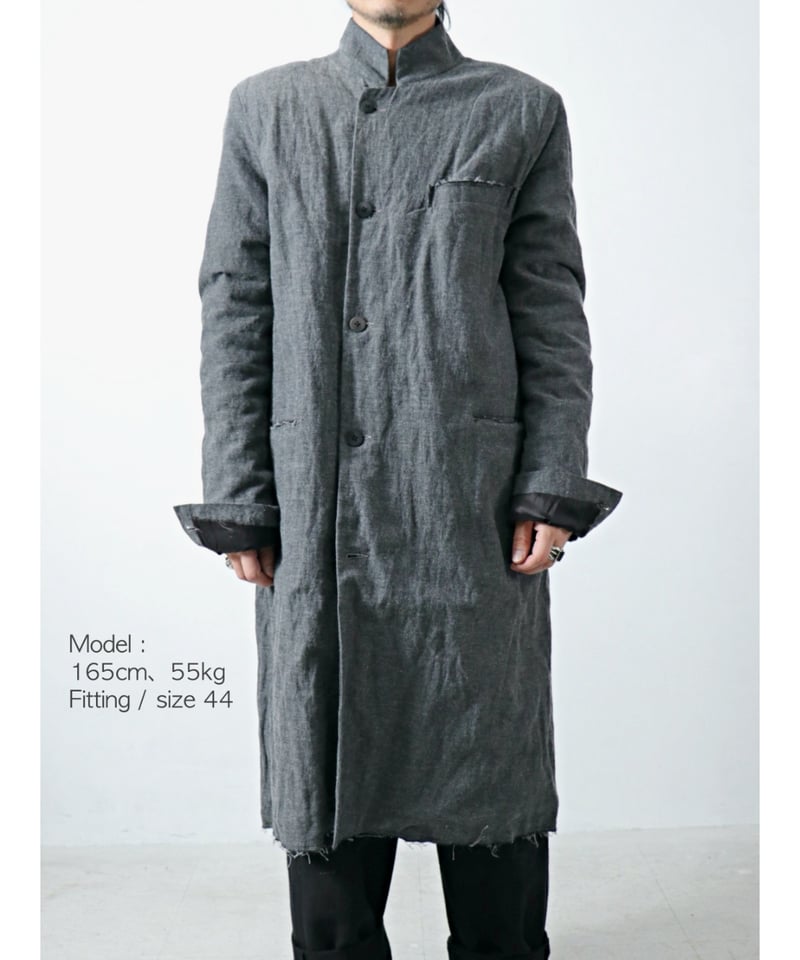 daub / M23FW-CT123 /T104 / WOOL LINEN CHESTER C