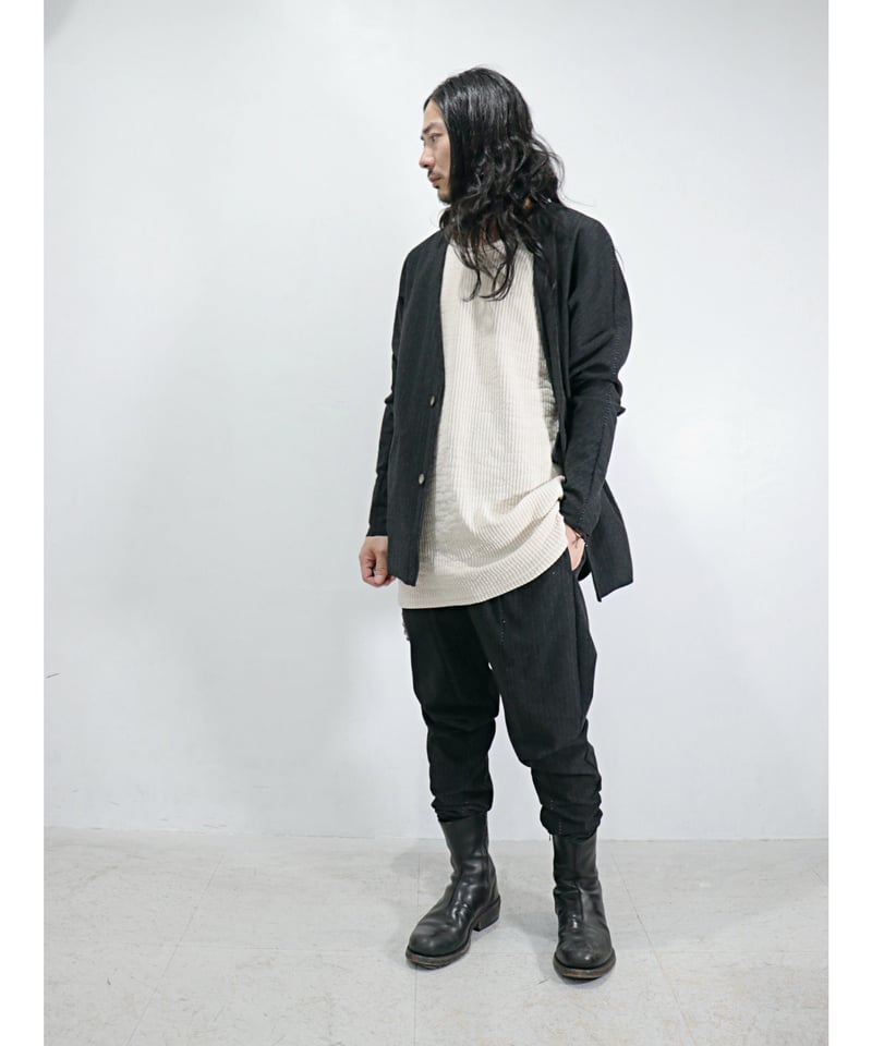 ★ Wir Lineal★サルエルドレスパンツ#2 Wir Lineal / 42LA208W110 / サルエルドレスパンツ＃2 / Strei