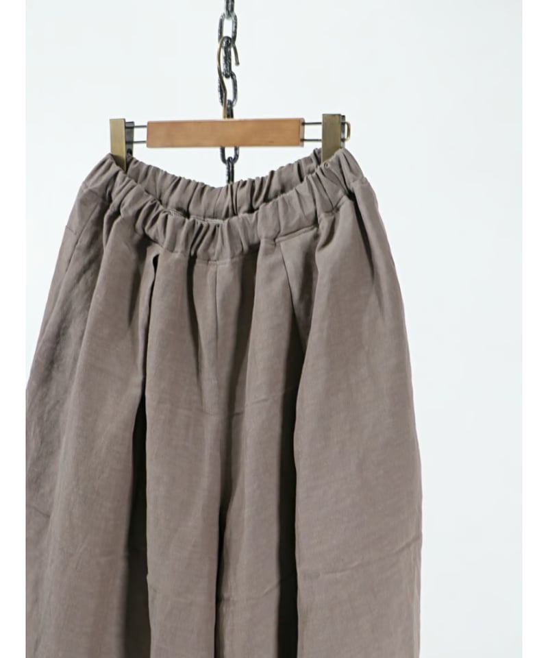 kujaku / P-629 / Wide Half Pants / dust | Owls