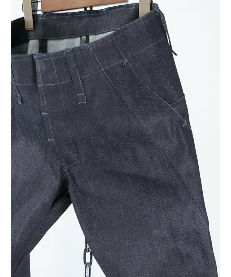 Thee OLD CIRCUS / 0199 / ROT-9 DENIM PANTS / DU