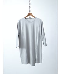 D.HYGEN / ST101-1825S / ソフトコットンジャージースリットオープンTシャツ / GRAY