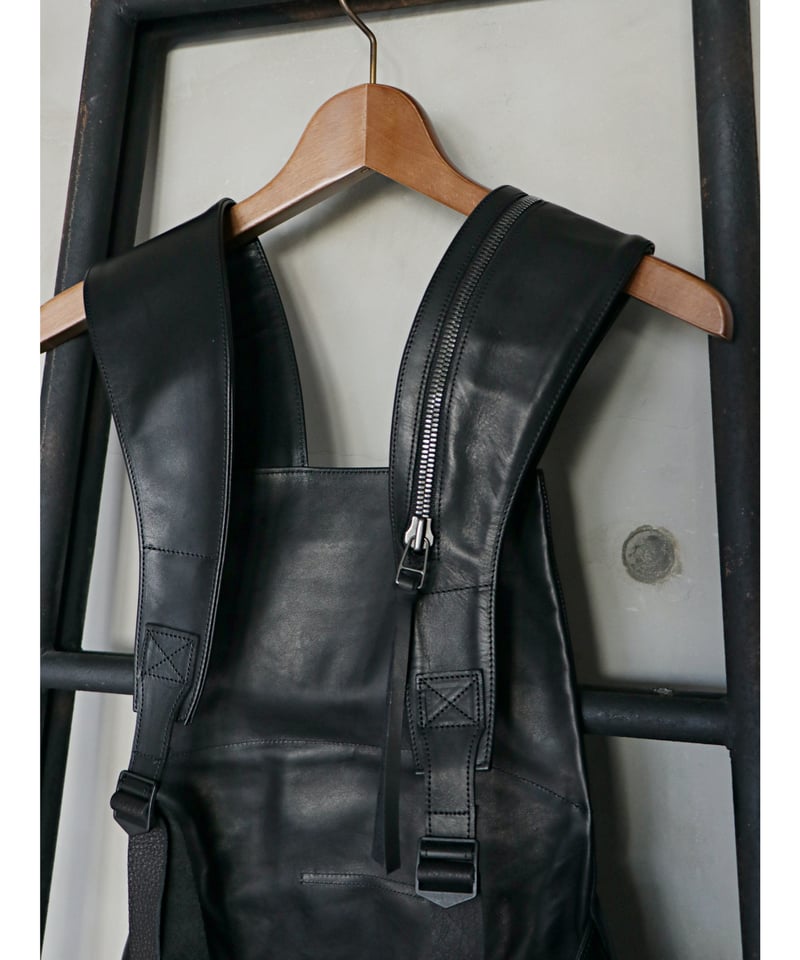 D.HYGEN / ST109-0224A / ホースレザーベストバッグ / BLACK |