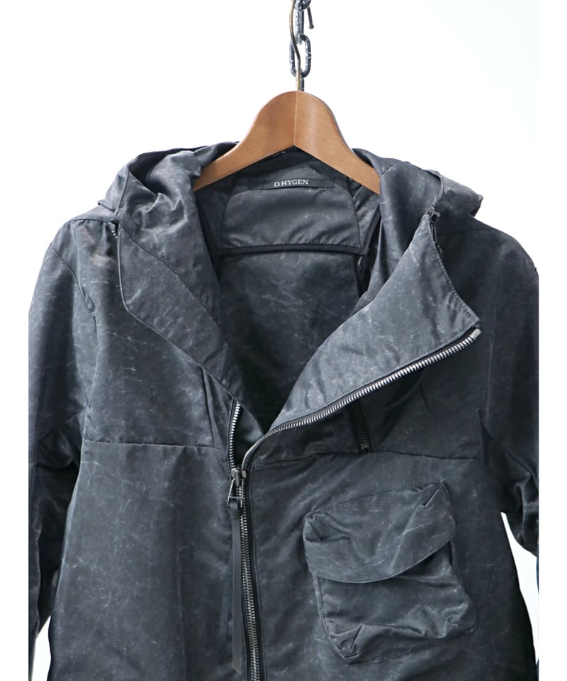 ジャケット・アウター HYDE D.HYGEN / ST104-0125S / 顔料コーティングナイロンフーデット