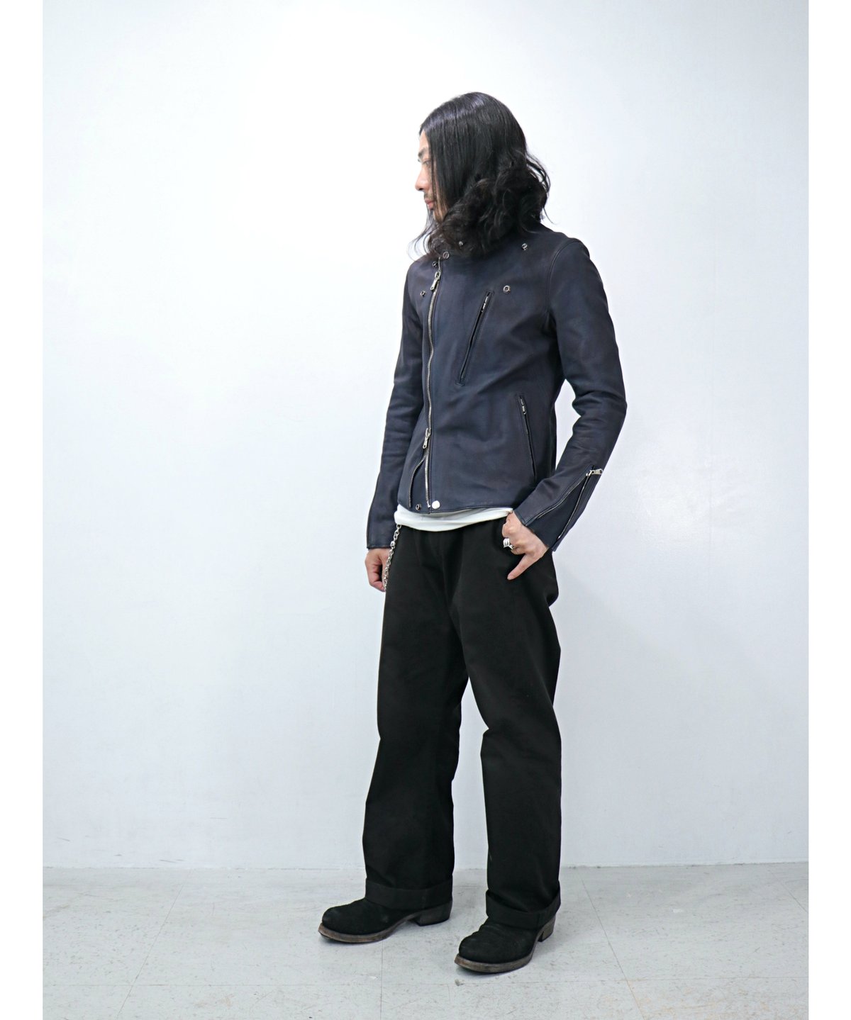 ★ヤマダヤ　Vin　バルーンヘムミリタリーライトブルゾン　ブラック　新品未使用★ セール】『ililil/イルイルイル』【2way gimmick synthetic