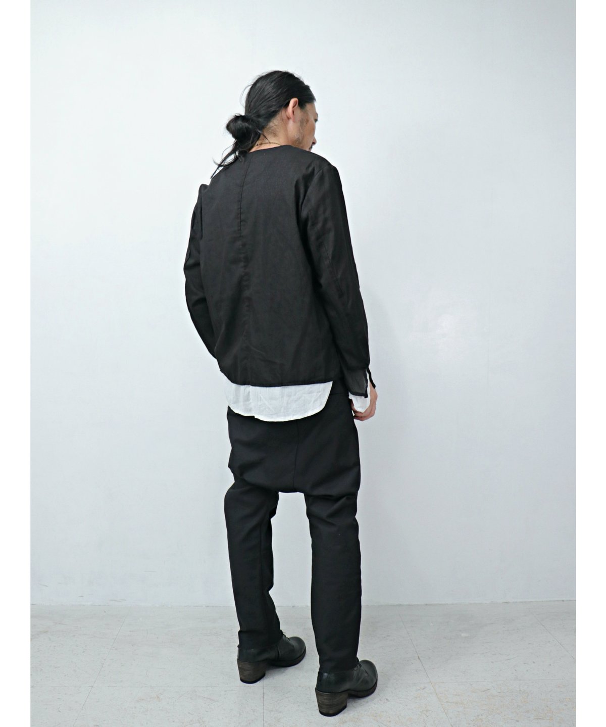 ASKYY / S13 / レイヤードシャツ / BLK/WHT | Owls Himeji ASKYY / S13 / レイヤードシャツ / BLK/WHT | Owls Himeji