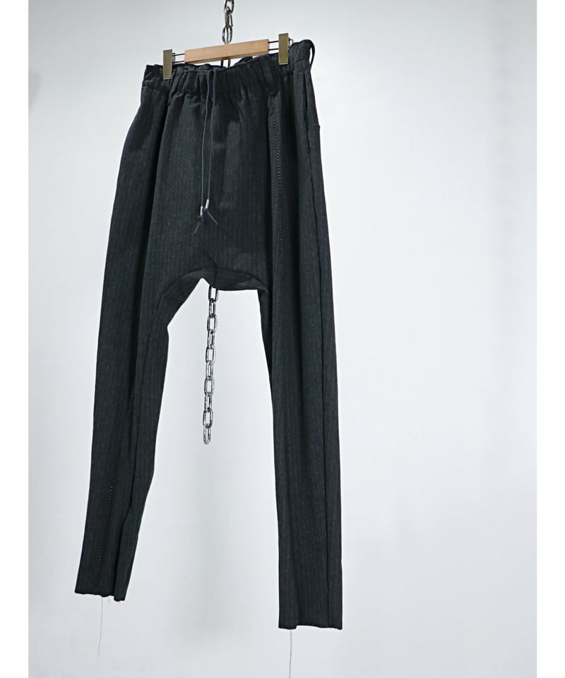 ★ Wir Lineal★サルエルドレスパンツ#2 Wir Lineal / 42LA208W110 / サルエルドレスパンツ＃2 / Strei