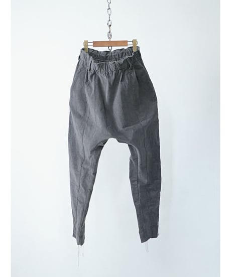 ★ Wir Lineal★サルエルドレスパンツ#2 Wir Lineal/リネアル Guckloch/リネンレーヨンエラスタン