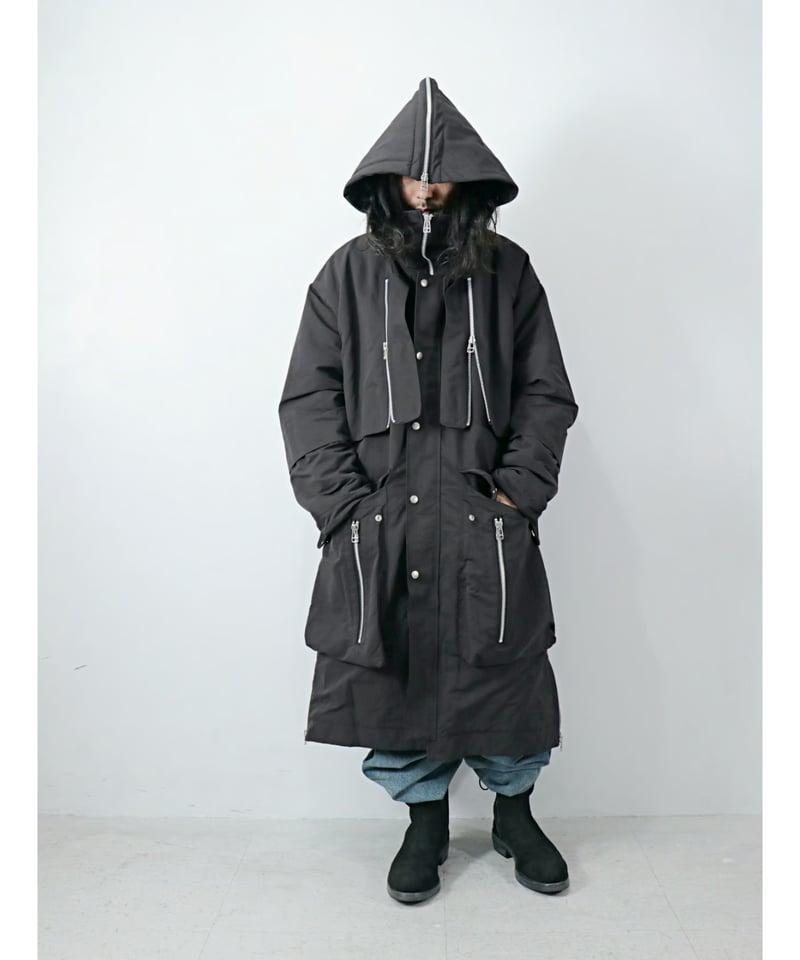 【A.F ARTEFACT】変形襟ロングコート A.F ARTEFACT】変形襟ロングコート 【公式通販】