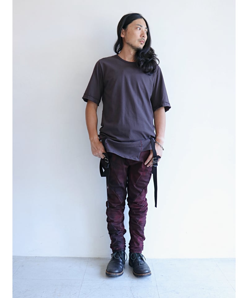 リコーダーガーゼ袋タイプ No.127 デニムストライプ×ブロック体 リコーダーガーゼ袋タイプ No.127 デニムストライプ×ブロック体