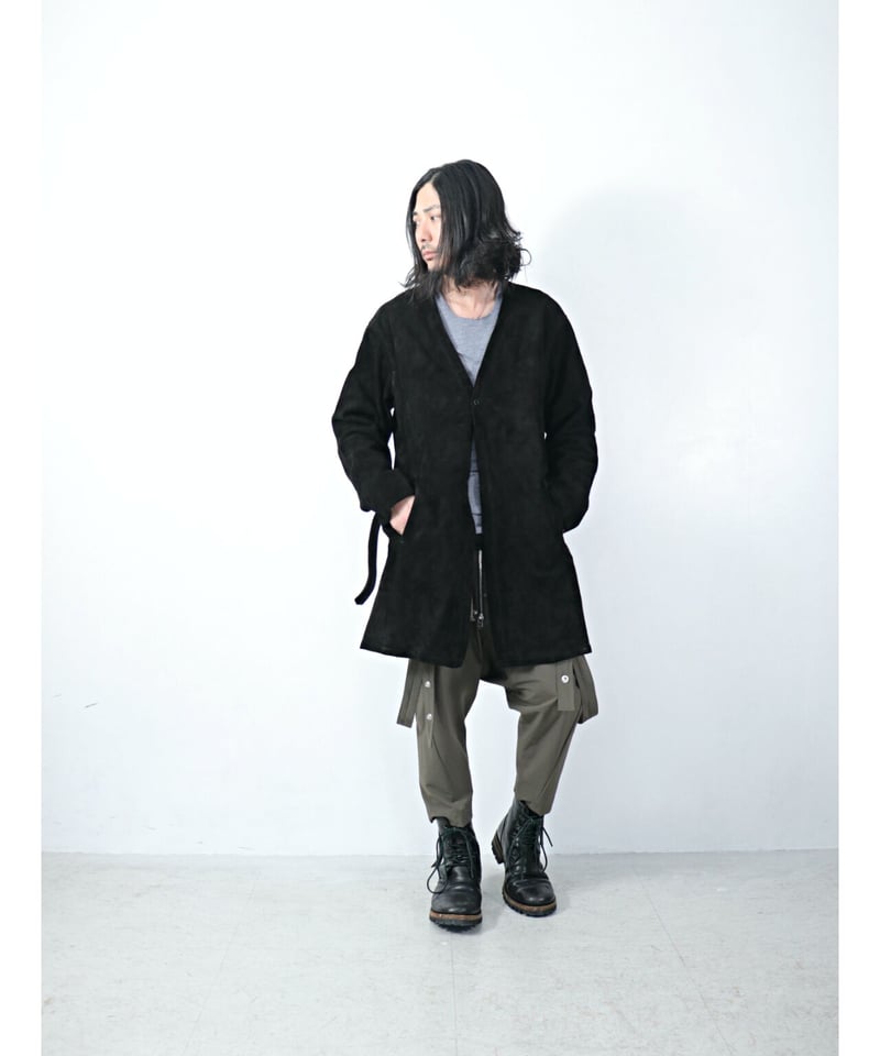 STRUM ウールナイロン シープパイル カーディガン STYLING – STRUM OFFICIAL