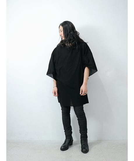 kujaku / K-434 / Oversize Pull Over / black