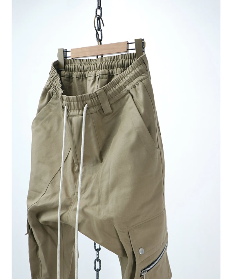 A.F ARTEFACT / ag-11063-1 / チノカーゴロングパンツ / BEIGE