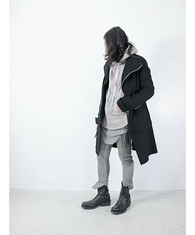 ASKYY / P8 / DOCKING HOODIE SWEAT SHIRTS / LGRY