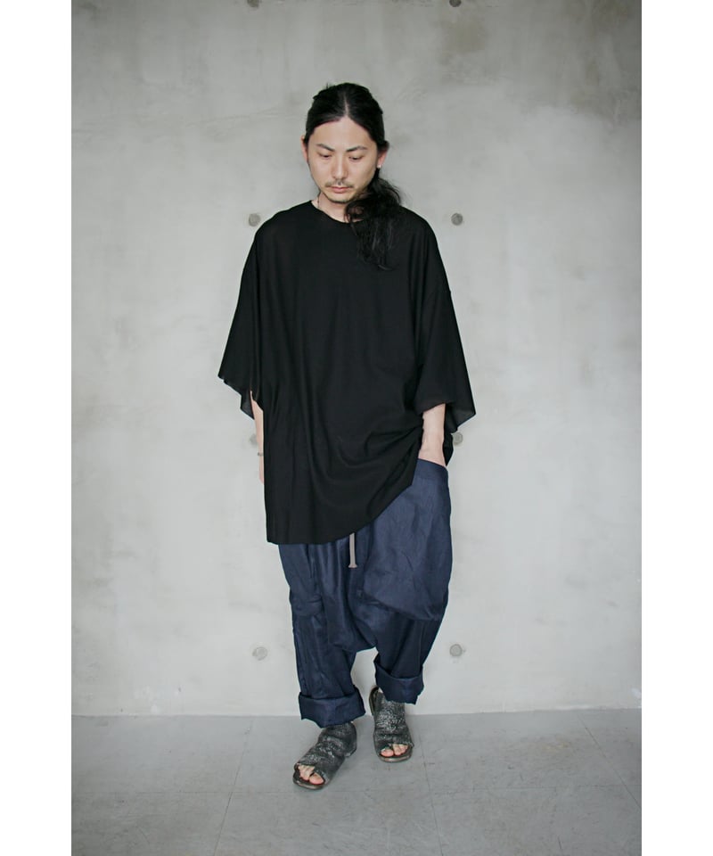 A.F ARTEFACT / ag-9033 / Heringbone Sarouel Wid