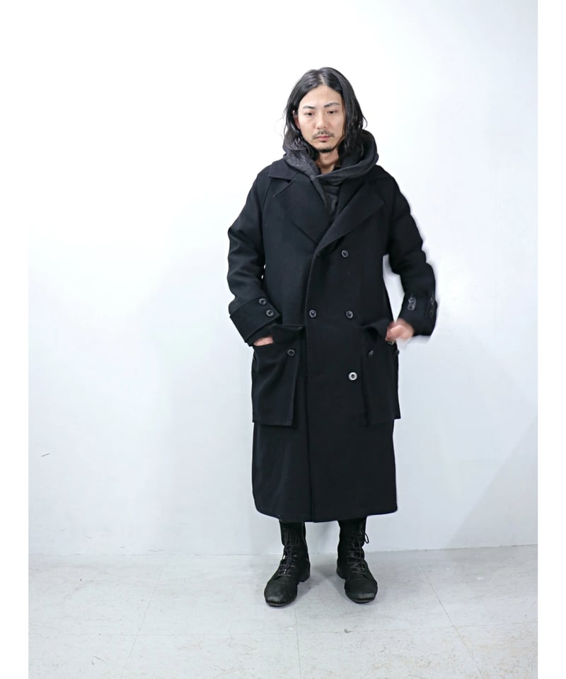 A.F ARTEFACT / ag-10002 / ダブルブレストコート / BLACK |  