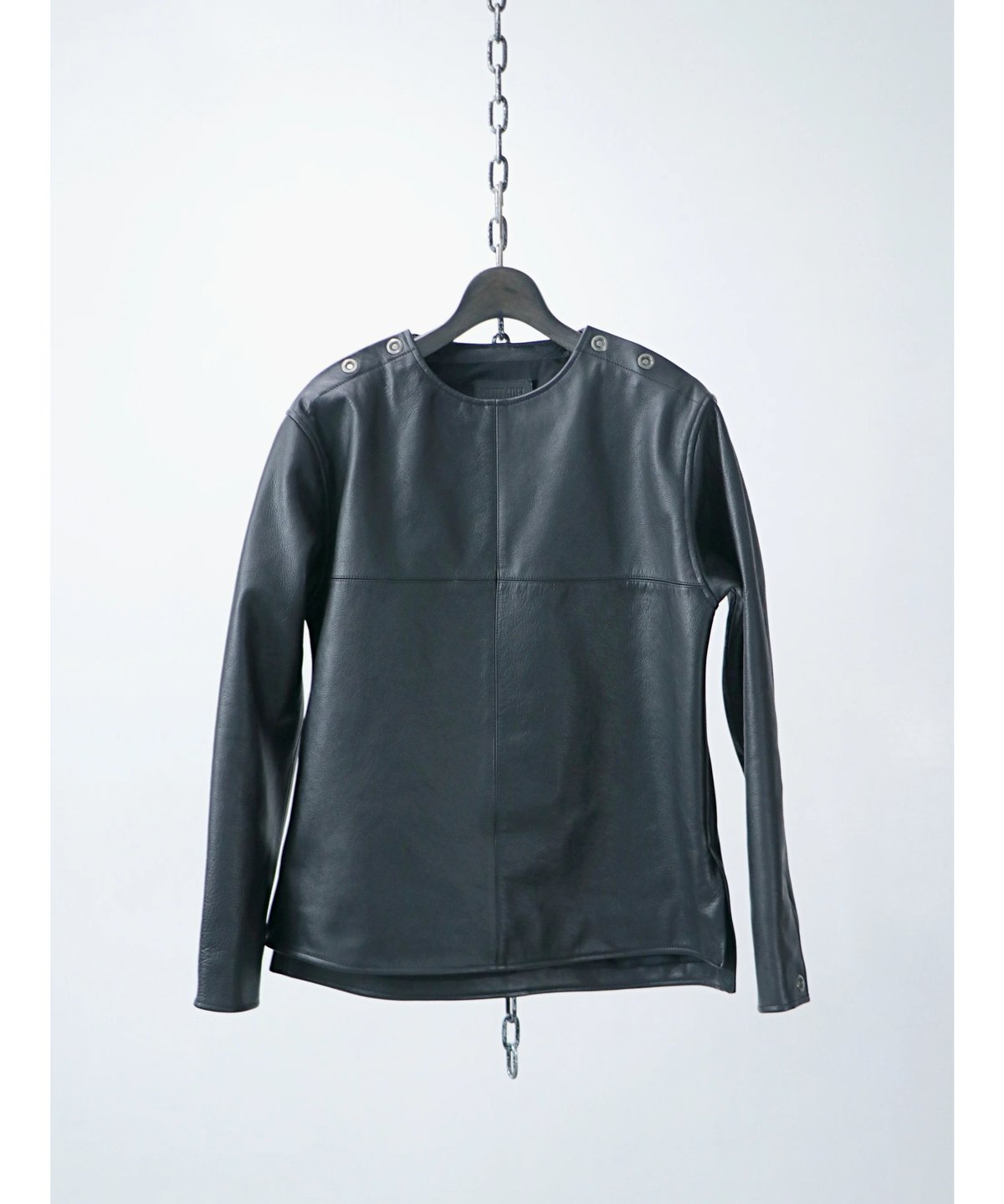 セオリーリュクス　ELBEY LIGHT LEATHERライトレザーシャツ　ML セオリーリュクス ELBEY LIGHT LEATHERライトレザーシャツ ML