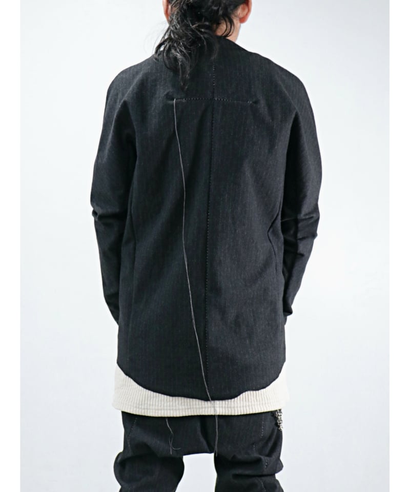 Wir Lineal / 42LA205W116 / ノーカラーカーディドレス