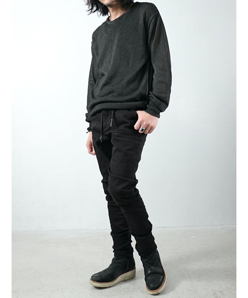 RIPVANWINKLE / RW-405 / SLIM EASY PANTS / DEEP