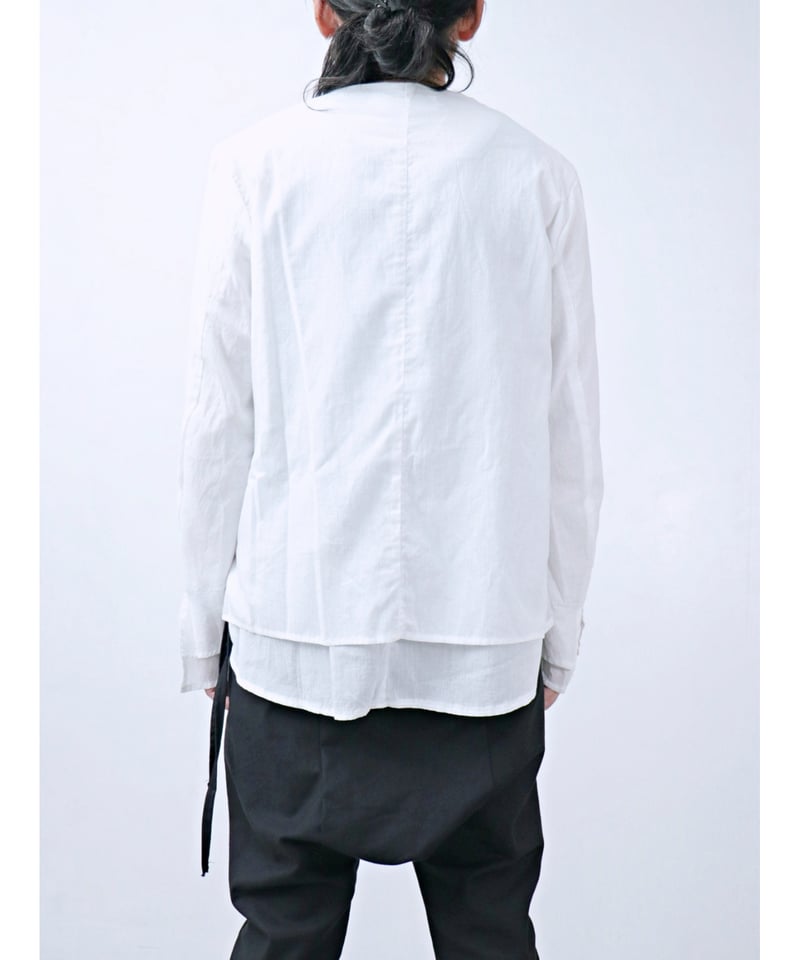 askyy レイヤードtシャツ ブラック×ホワイト　サイズ2 桜井着用 askyy レイヤードtシャツ ブラック×ホワイト サイズ2 桜井着用