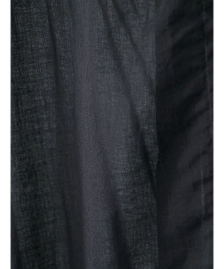 ASKYY / N14  / RIBBON CORD SMOCK SHIRTS / BLK