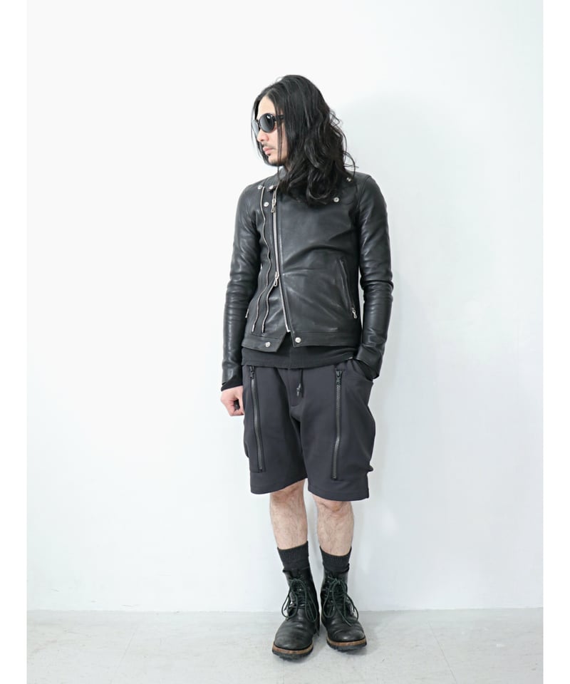 RIPVANWINKLE BUSH EASY JERSEY ブラック サルエル RIPVANWINKLE BUSH EASY JERSEY ブラック サルエル