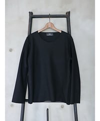 kujaku /  K-865 / ウールUネックプルオーバー / black