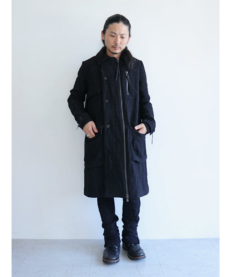 D.HYGEN / ST106-0124A / 2重織クラッシュジャガードWブレスト