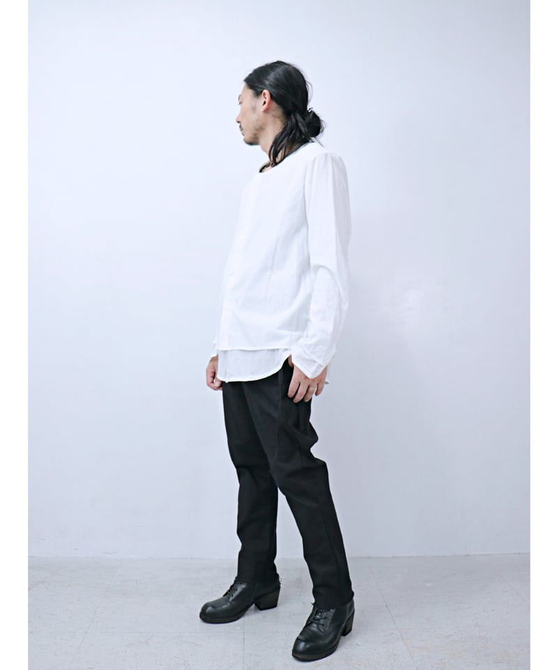 askyy レイヤードtシャツ ブラック×ホワイト　サイズ2 桜井着用 askyy レイヤードtシャツ ブラック×ホワイト サイズ2 桜井着用