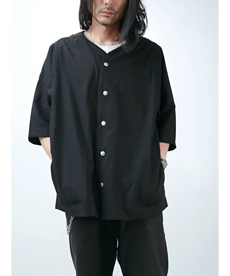 A.F ARTEFACT / 23SS コットンシルク ロングシャツコート 綿ナイロンシルク コート|慈雨 | Sensounico ONLINE STORE