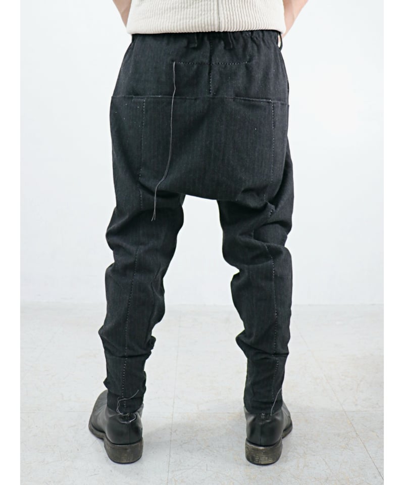 ★ Wir Lineal★サルエルドレスパンツ#2 Wir Lineal / 42LA208W110 / サルエルドレスパンツ＃2 / Strei