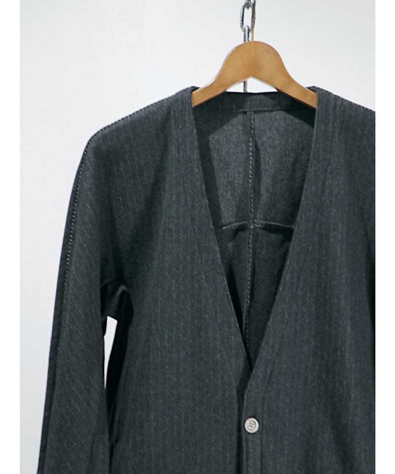 Wir Lineal / 42LA205W116 / ノーカラーカーディドレス Wir Lineal / 42LA205W116 / ノーカラーカーディドレス