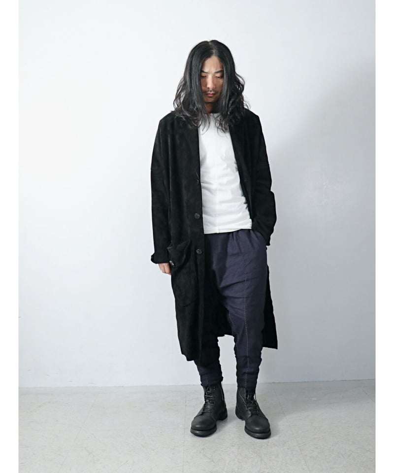 値下げしました。 LOEWE 皮コート/ウッドハンガーつき STRUM / STL061-06 / 