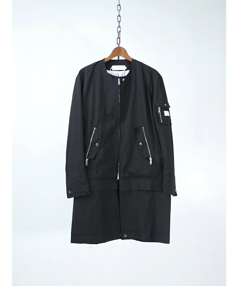 ASKYY / PT4 / コンバーチブルロングラインボンバージャケット (with