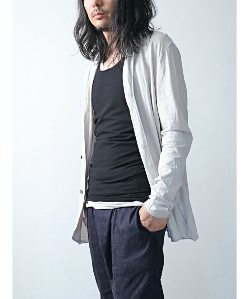 Thee OLD CIRCUS / 1121 / Ice Cotton Drape Neck ...