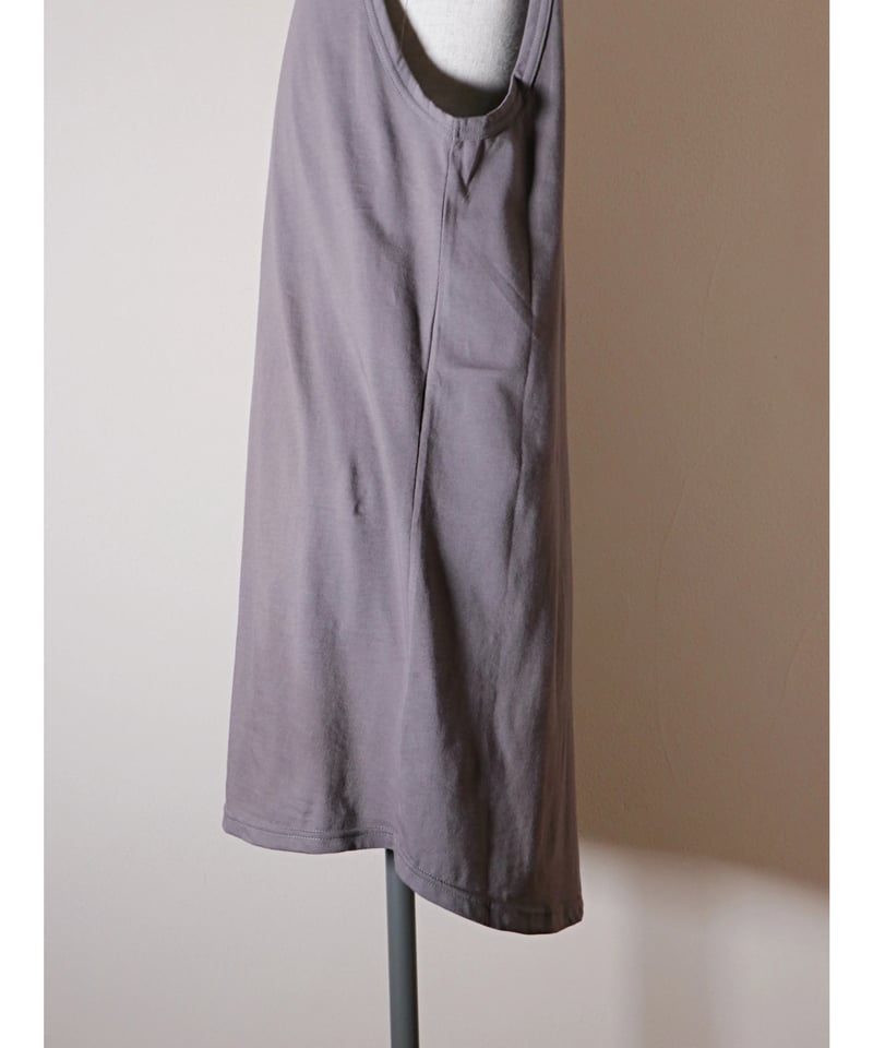 ○★新品未使用　A.F ARTEFACT　ロングタンクトップ　1　アイボリー A.F ARTEFACT / ag-6083-1 / ロングタンクトップ / GREY | O