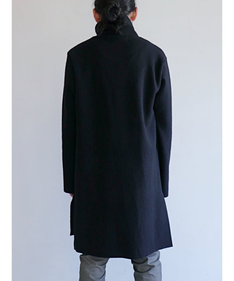 ISSEI MIYAKE クシャクシャ加工 ダークパープル ハイネック長袖 ISSEI MIYAKE クシャクシャ加工 ダークパープル ハイネック長袖