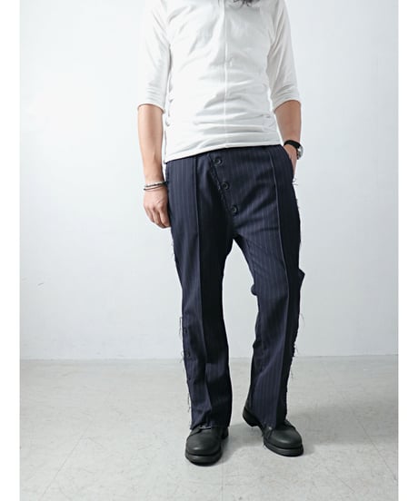 ASKYY / M17 / NAPOLEON FLARED PANTS with STRIPED / STRIPED