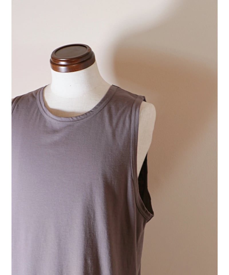 A.F ARTEFACT / ag-6083-1 / ロングタンクトップ / GREY | O