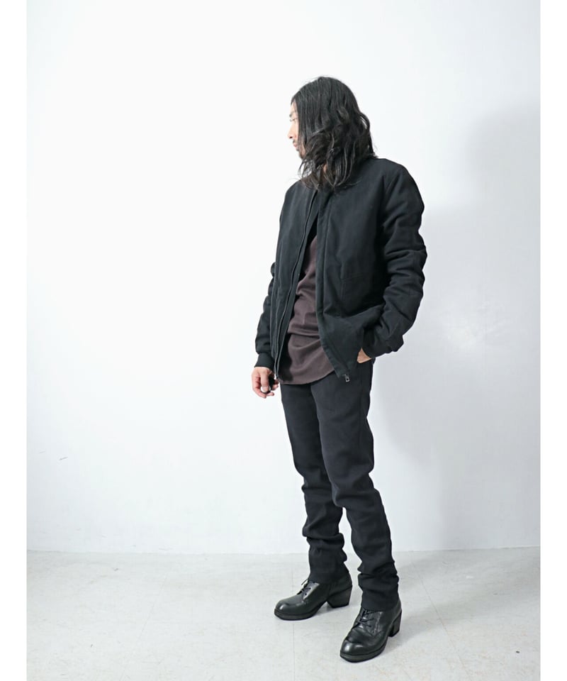 kujaku / P-689 / Linen × Cotton Stretch Skinny 