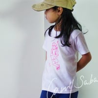 キャリー鯖Tシャツ（キッズ）　ホワイト