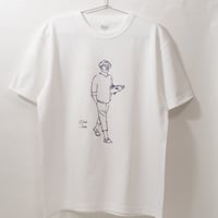 NEW クラッチ鯖Tシャツ　ホワイト