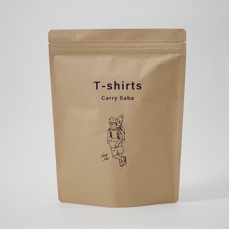 キャリー鯖Tシャツ（キッズ）　黄緑