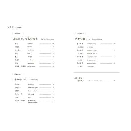 MACHIYA　archives book