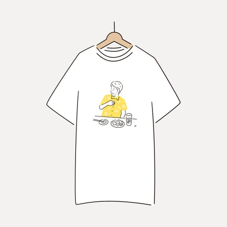 blue beard boy t-shirt