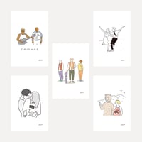 post card 5set