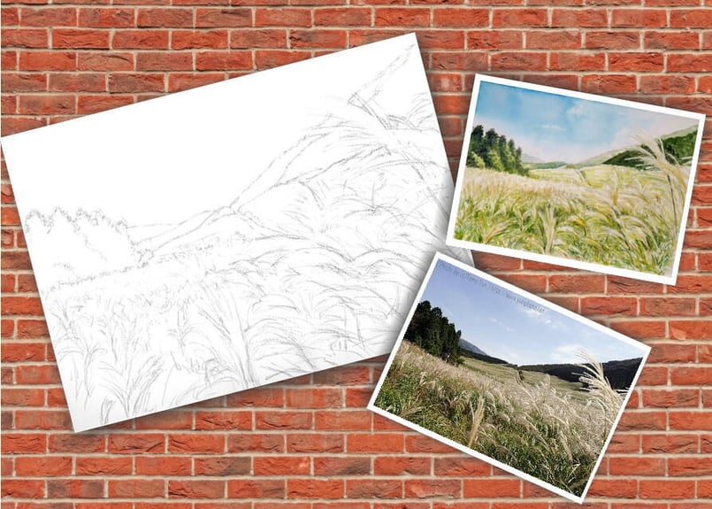 草原の煌めき　風景画　原画 71wHaZIi5FL._UF350,350_QL50_.jpg