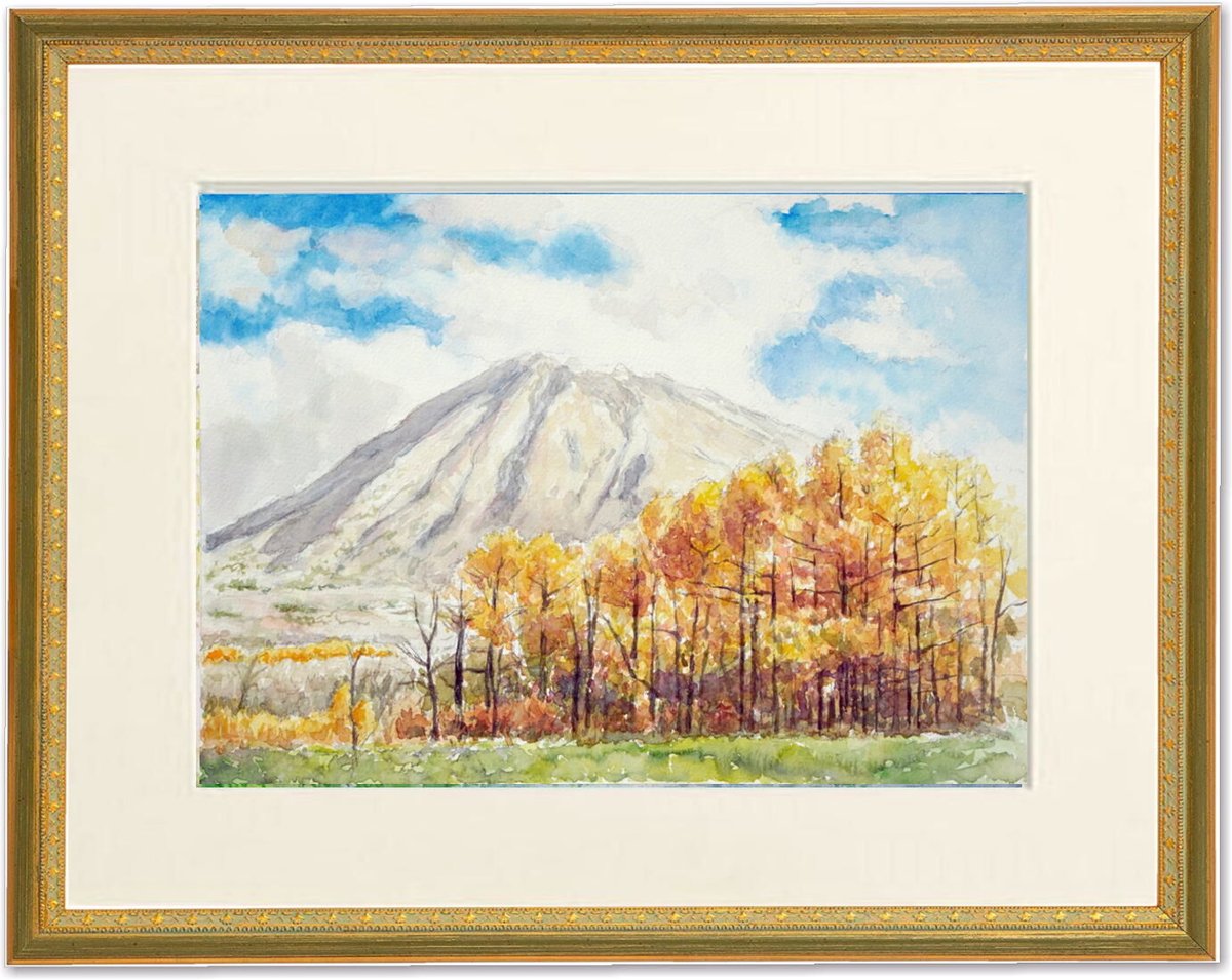 メーカー直売】 冬の羊蹄山(油絵) 絵画 - pepeqing.org