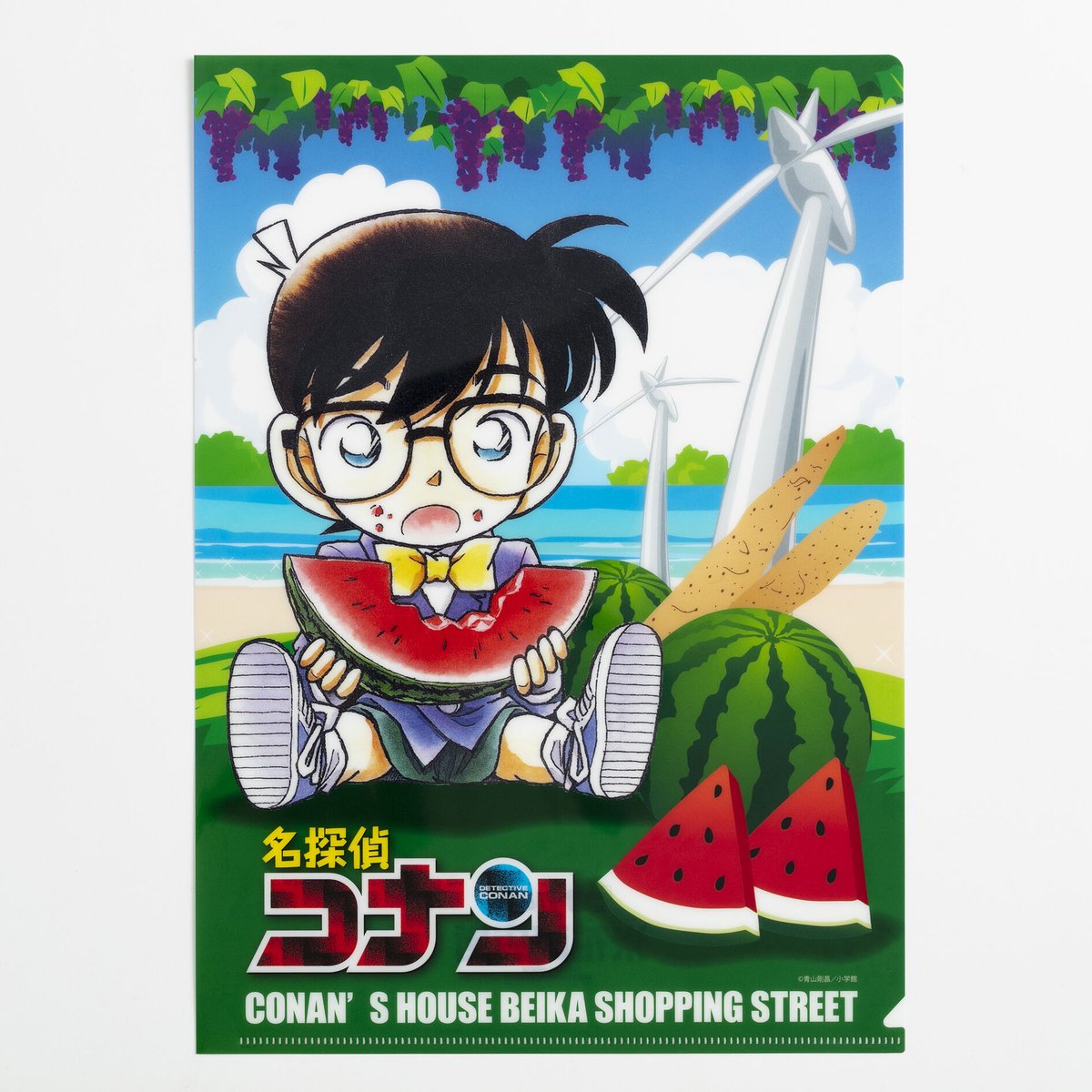 クリアファイル （すいか） | コナン百貨店
