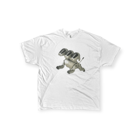 collage art　S/S Tee   【 future and past 】- White