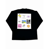 puffins art L/S　Tee   【 This and that 】- 2.color